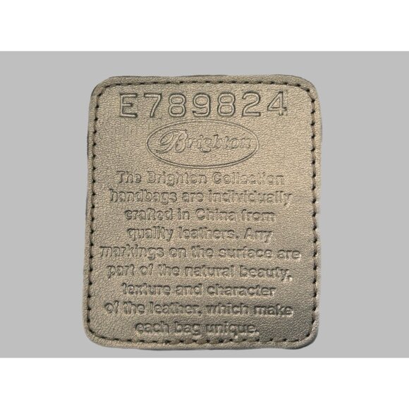 Brighton Handbag Hobo Soft Leather Beaded Bag NWOT Amethyst - Picture 10 of 16